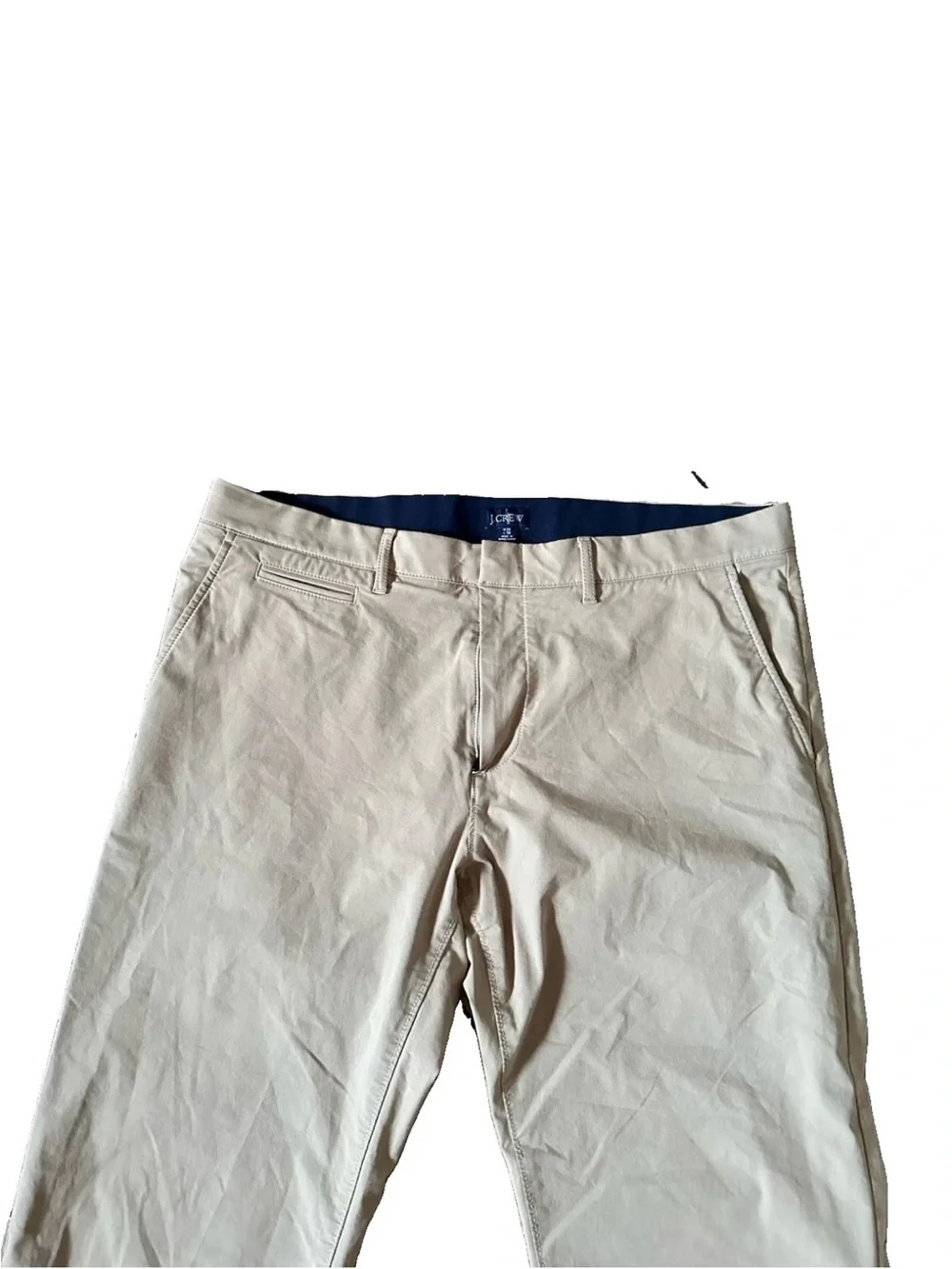 J Crew Tech Pants Men's 36X38 Beige 484 Slim Performance Preppy
